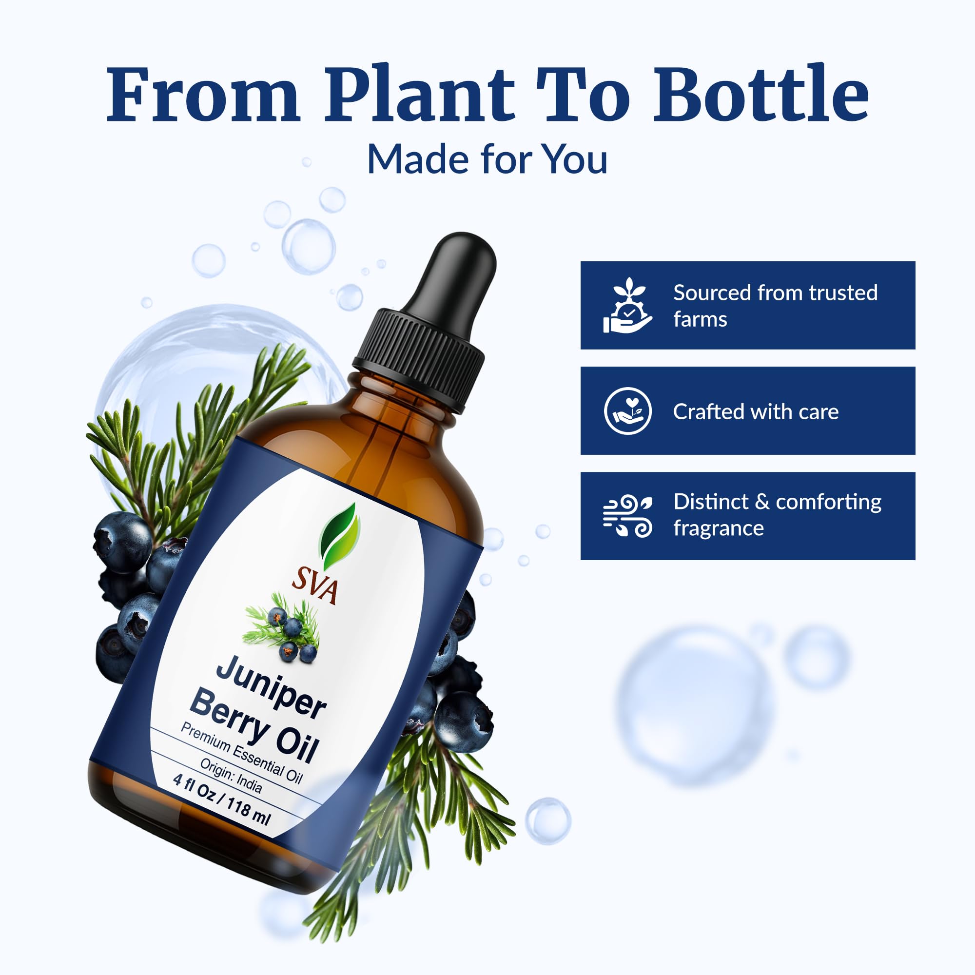 エッセンシャルオイル Wisdom of the Earth Juniper Berry 15ml Amazon.com: SVA Juniper Berry Essential Oil – 4 Fl Oz – 100